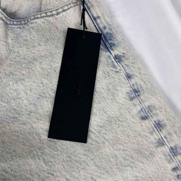 Edwin Womens Jeans 26 Light Blue Straight Leg Hana Ankle In Cielo 2021 ButtonFly - Picture 10 of 10